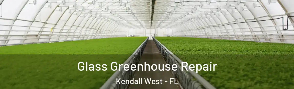  Glass Greenhouse Repair Kendall West - FL