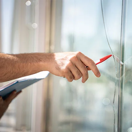 broken glass repair in Kendall West, FL